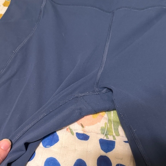 Lululemon Blue Performance Leggings - Picture 7 of 8